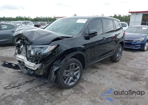 2023 Honda Passport Awd Ex-L z USA, uszkodzony, nr VIN 5FNYF8H53PB021100